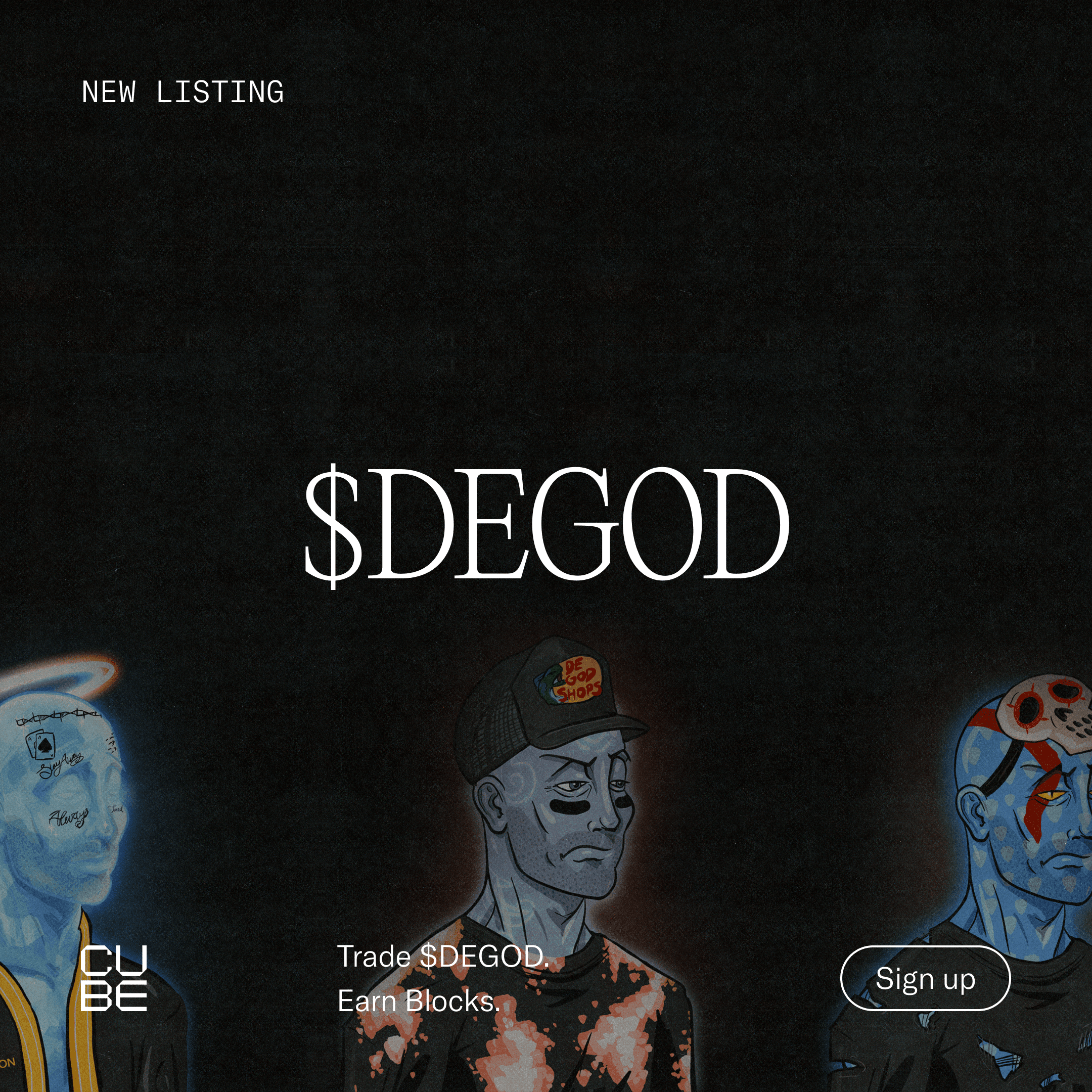 Cube x DeGods Rewards Campaign Cube x DeGods Rewards Campaign